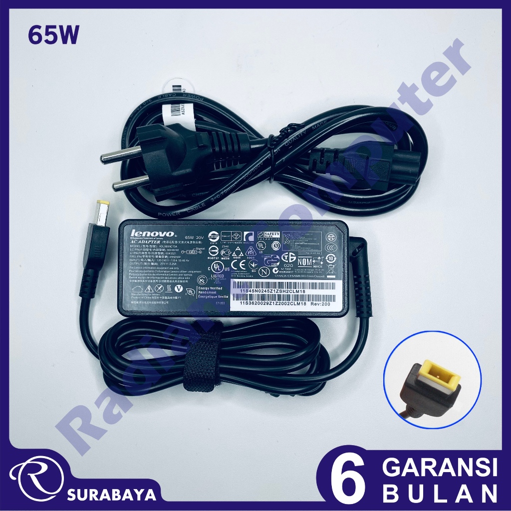 Lenovo Ideapad 81F4 81F5 81F8 81FK 81G2 81GC 81H1 81H4 อะแดปเตอร์ชาร์จ