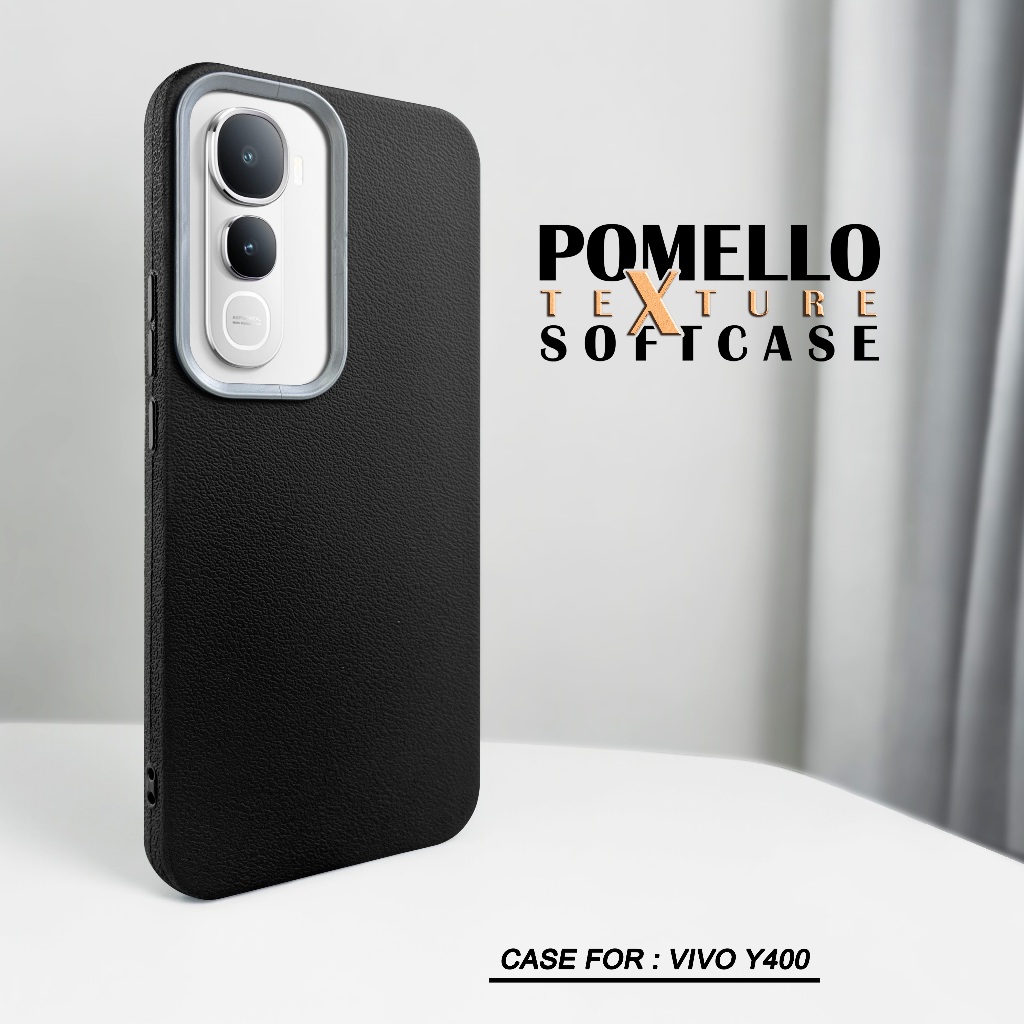 EllaStuff Case VIVO Y400 4G Softcase POMELLO TEXTURE Casing VIVO Y400 4G