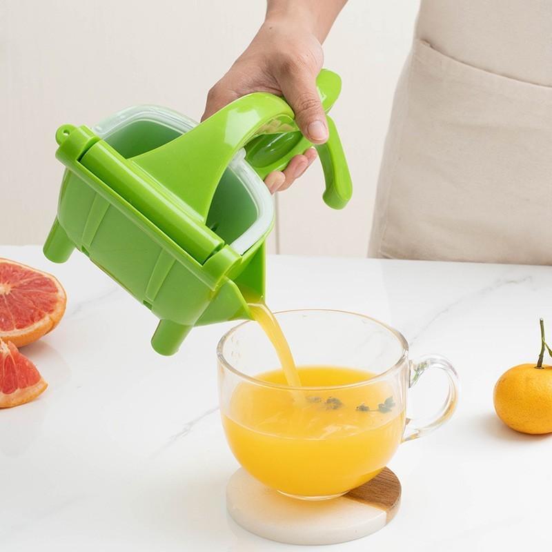JUMBO Orange Squeezer Manual Fruit Squeezer วัสดุพลาสติกขนาดจัมโบ้กด Squeezer เครื่องทําน้ําผลไม้ Ju