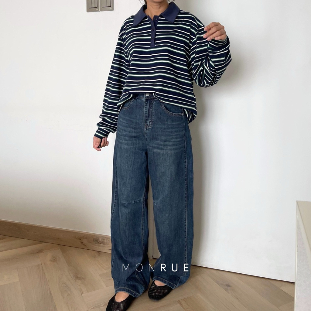 MONRUE Rohe Stretch Curve Jeans