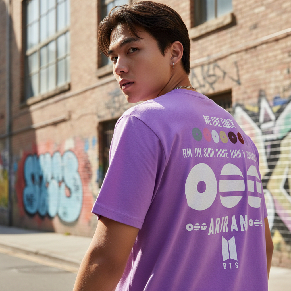 เสื้อยืด BTS world tour army BTS เสื้อยืด BTS arirang