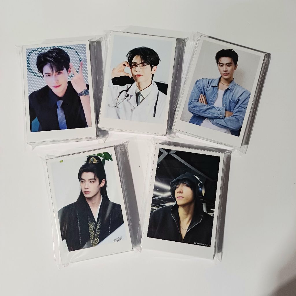 โพลารอยด์ actor china 50 แผ่น / chen zhe yuan / chen si / zhang linghe