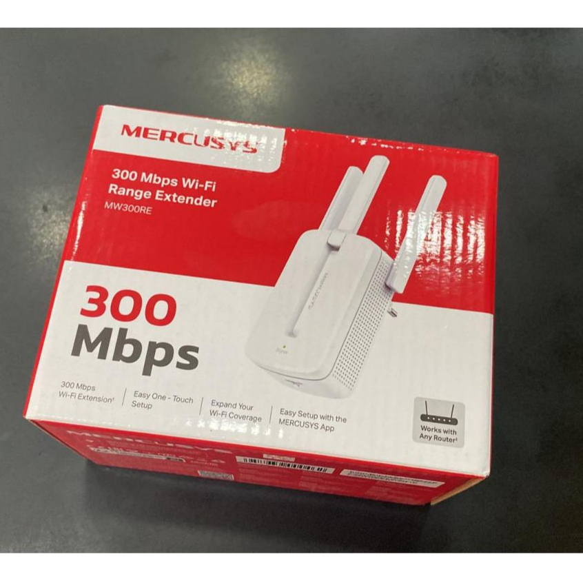 MERCUSYS 300MBPS WI-FI RANGE EXTENDER MW300RE