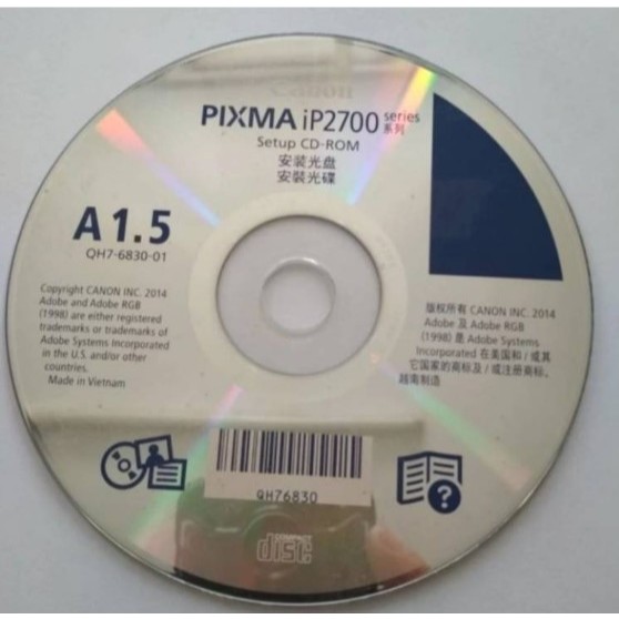 Canon IP2770 Driver CD Cassette / ไดร์เวอร์ Canon IP2770