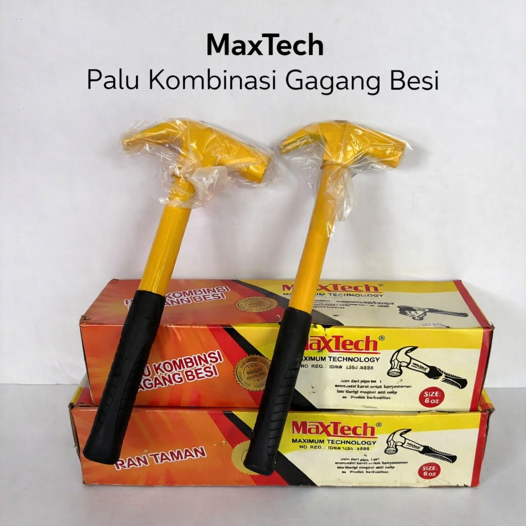 MAXTECH ค้อนแพะด้ามเหล็กเต็ม 8oz 16oz