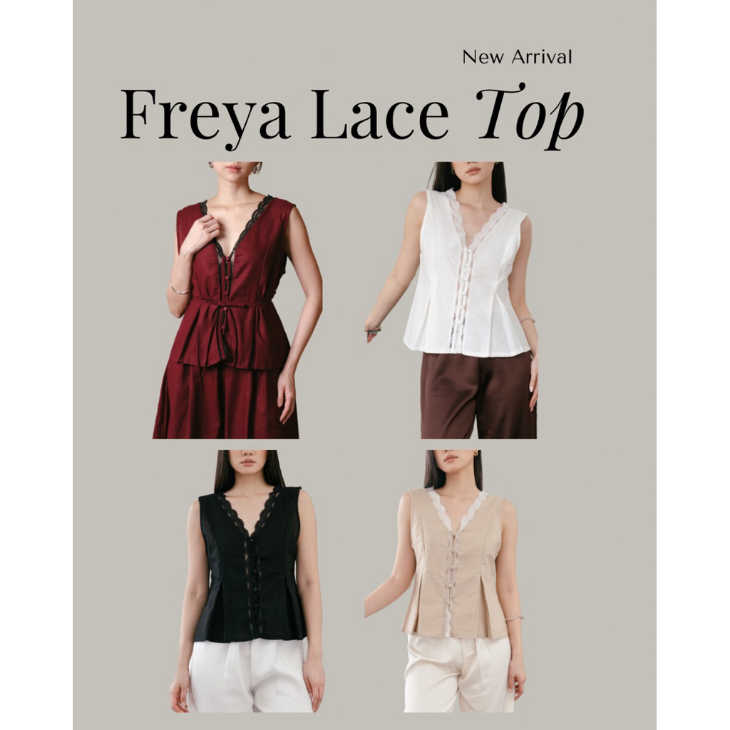 Mossloved - Freya Lace Top / Womens Top / Lace Top / Premium Top