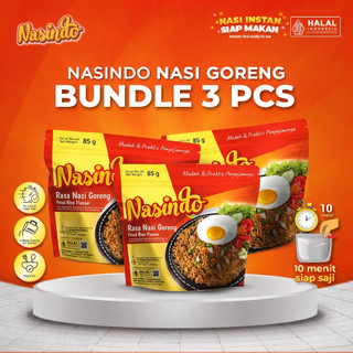 Nasindo Nasi Instant Rasa Nasi Goreng Bundle 3pcs