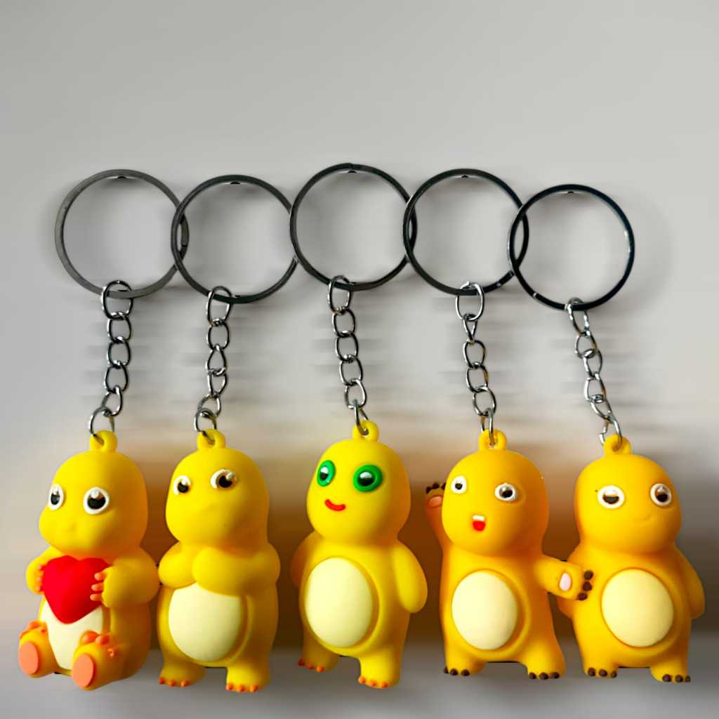 GANTUNGAN BLIND BOX NAILONG / BLIND BOX NAIL0NG KEYCHAIN / SURPRISE NAILONG KEYCHAIN / พวงกุญแจ Dino