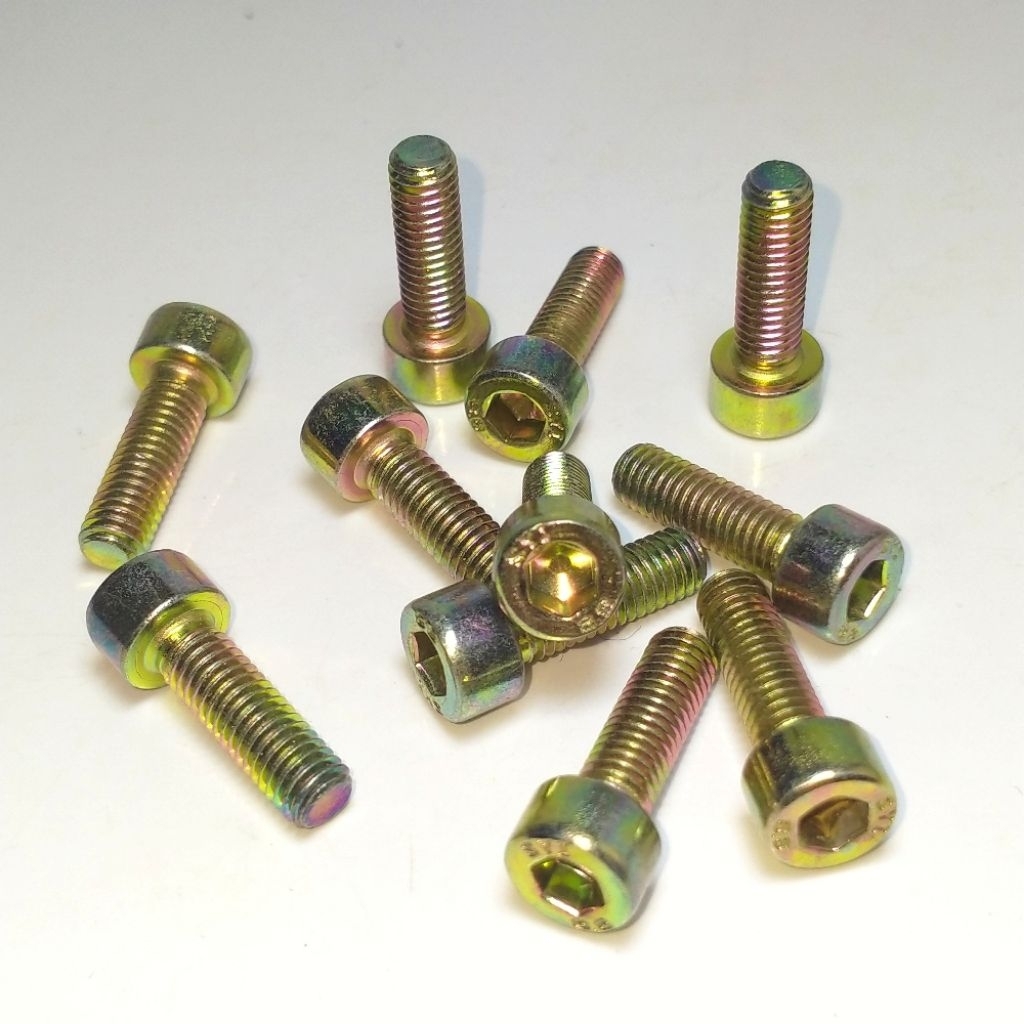 L bolt m5x15 pitch 0.8 สตีลเกรด 8.8 กุญแจ L4