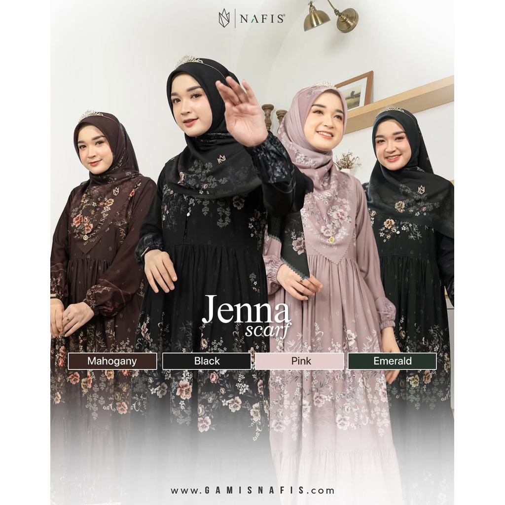 JENNA SCARFT BY NAFIS/square jenna signature nafis ต้นฉบับ