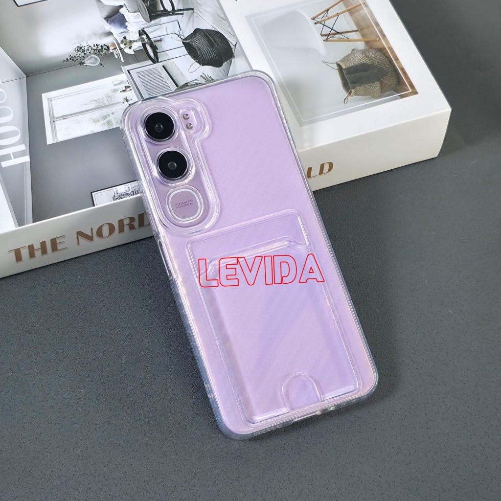 Vivo Y21D Vivo Y29 4G Card Case Clear / Clear Card Slot Case Vivo Y21D Vivo Y29 4G