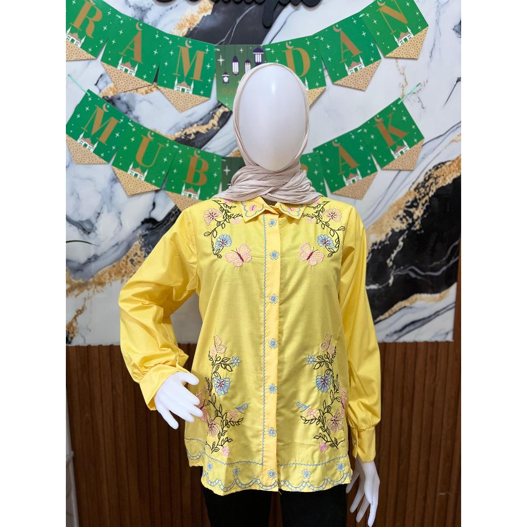 KEMEJA เสื้อปัก Marina By HK Boutique Herlinhijab