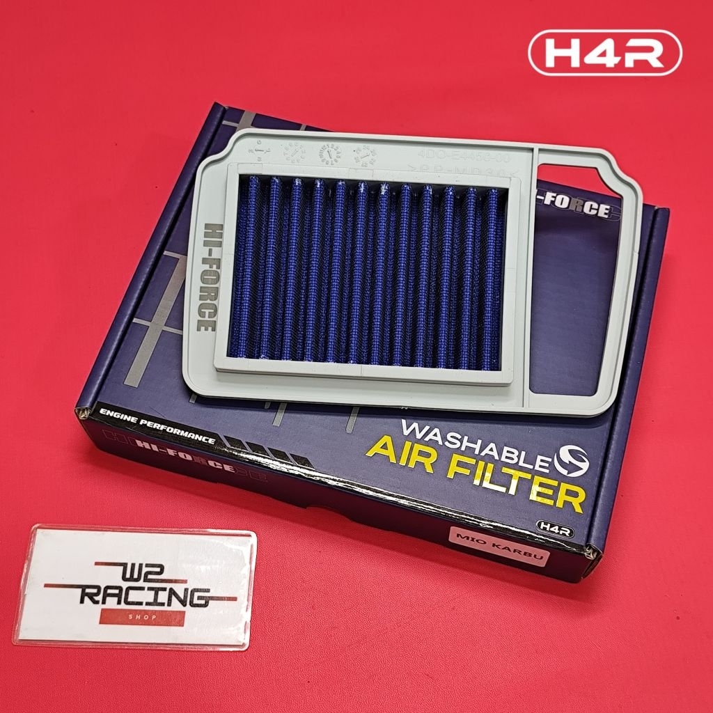 กรองอากาศ H4R Mio Smile Sporty คาร์บูเรเตอร์กรองอากาศ Original H4R Hi Force