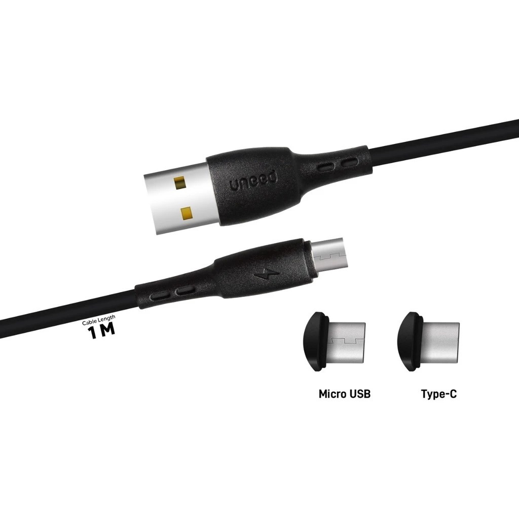 UNEED สายเคเบิลข้อมูล Micro USB UCB49M