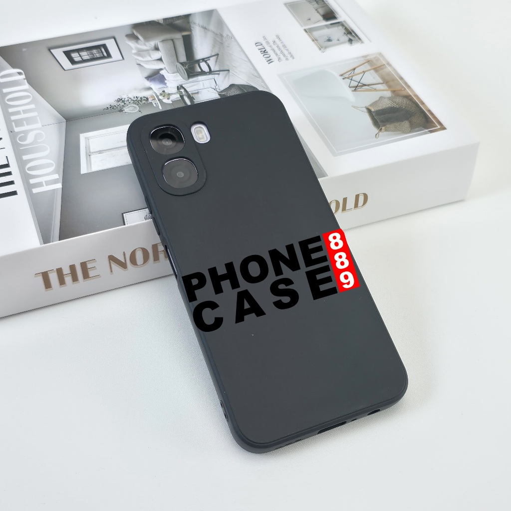 OPPO A6X OPPO A6T CASE MACAROON BLACK SQ CASE สีดํา OPPO A6X OPPO A6T MSB