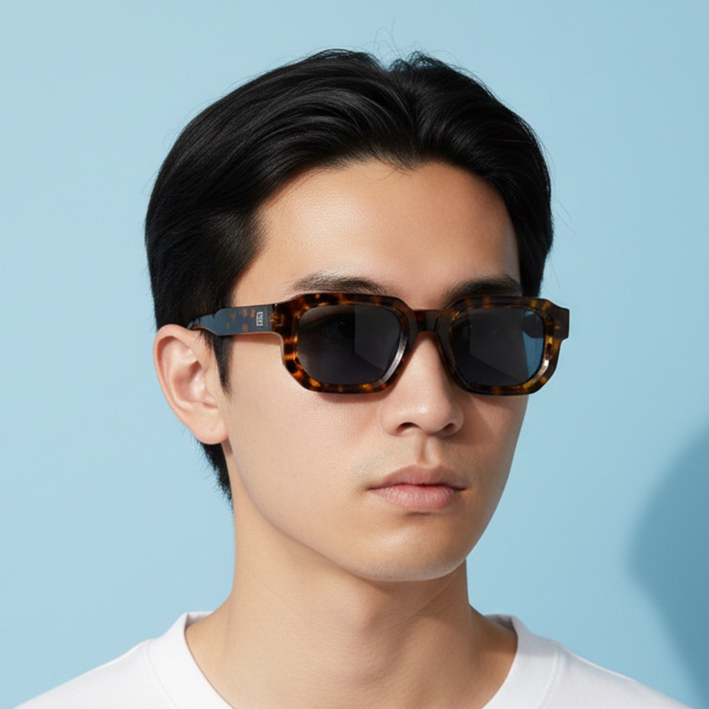 Rown Division Stockroom Glasses - Rowndvsn Karvo Leopard Glasses