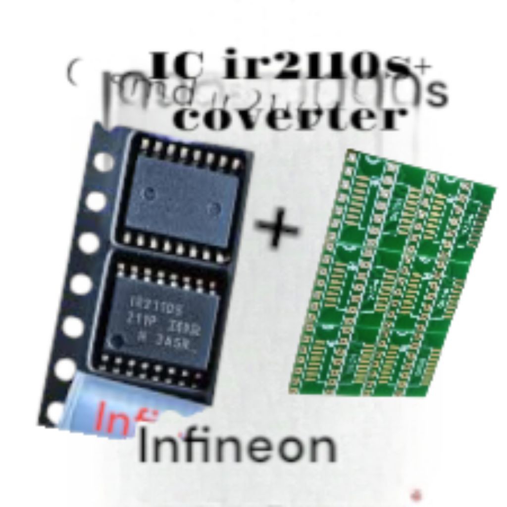 ฝาครอบ IC ir2110s+PCB สําหรับ div class D