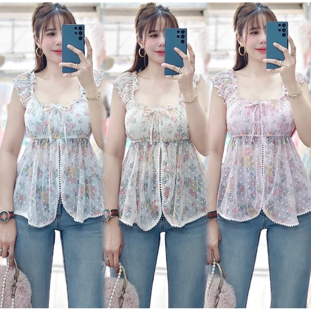 RIKA TOP | PATTAVA FLOWER TOP
