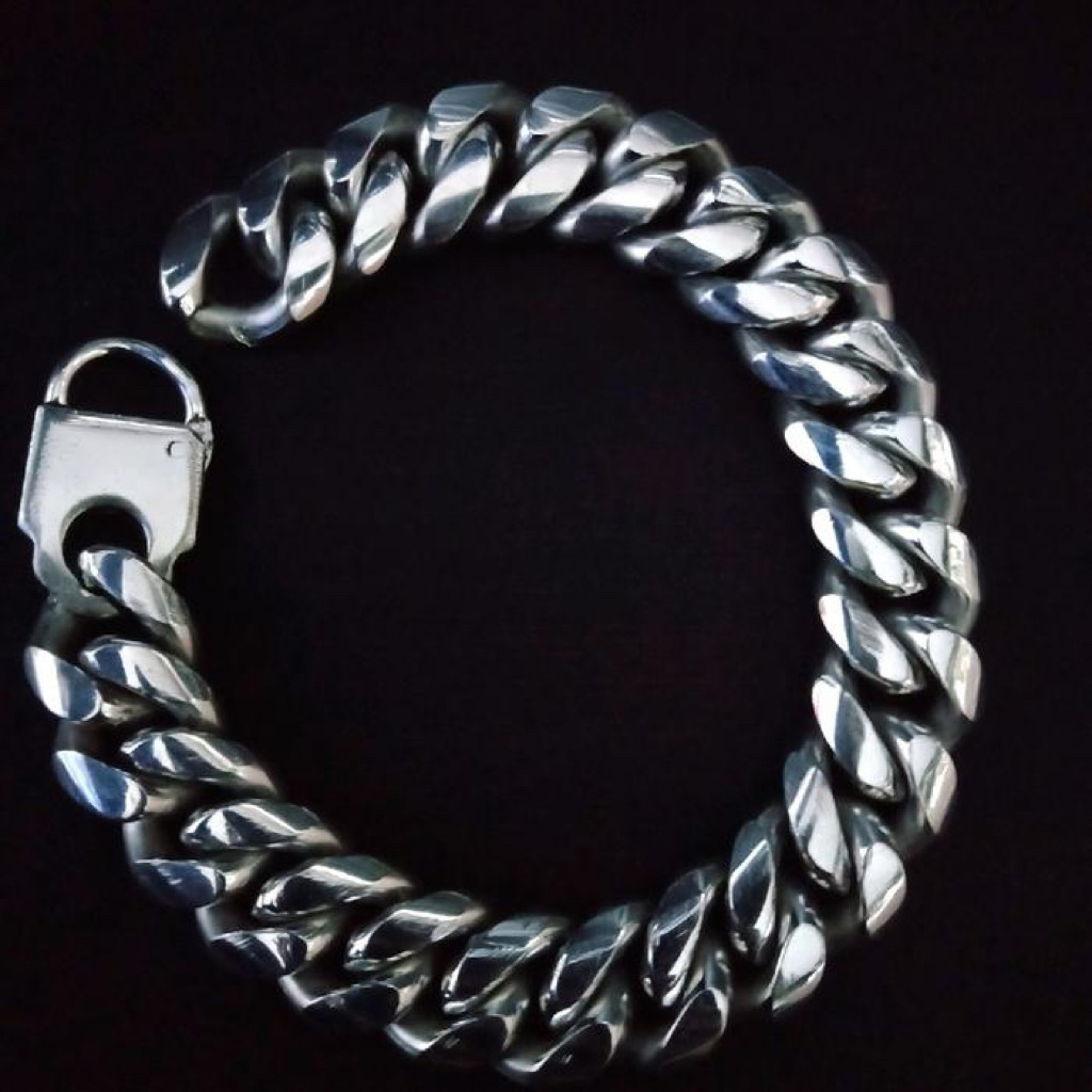CHAIN BRACELET (JUMBO) FOREVER RUSTPROOF STEEL CHAIN BRACELET