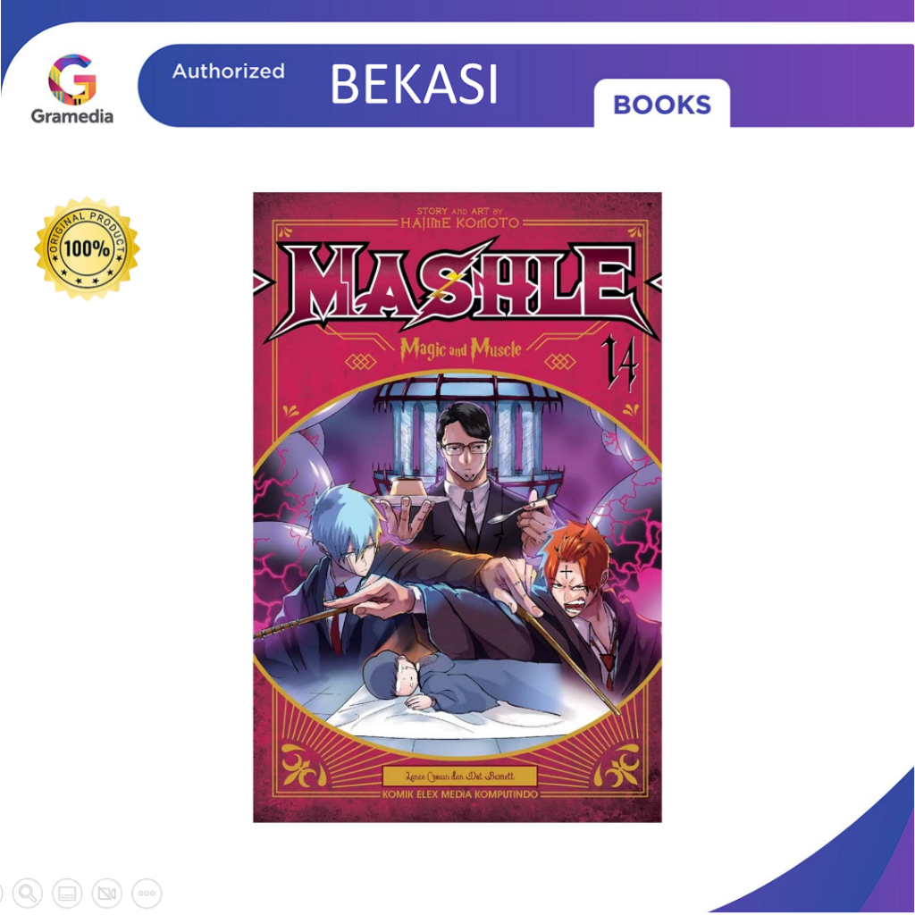 Gramedia Bekasi - Mashle 14