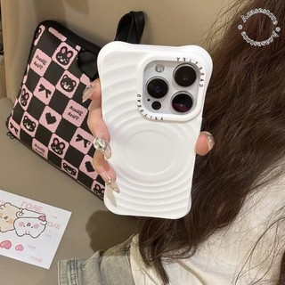 With box NEW Ripple Case Magsafe Compatible For Iphone 11 12 13 14 15 16 Plus 17 Air Pro Plus Max Promax Casing Full Cover Pelindung Handphone 510