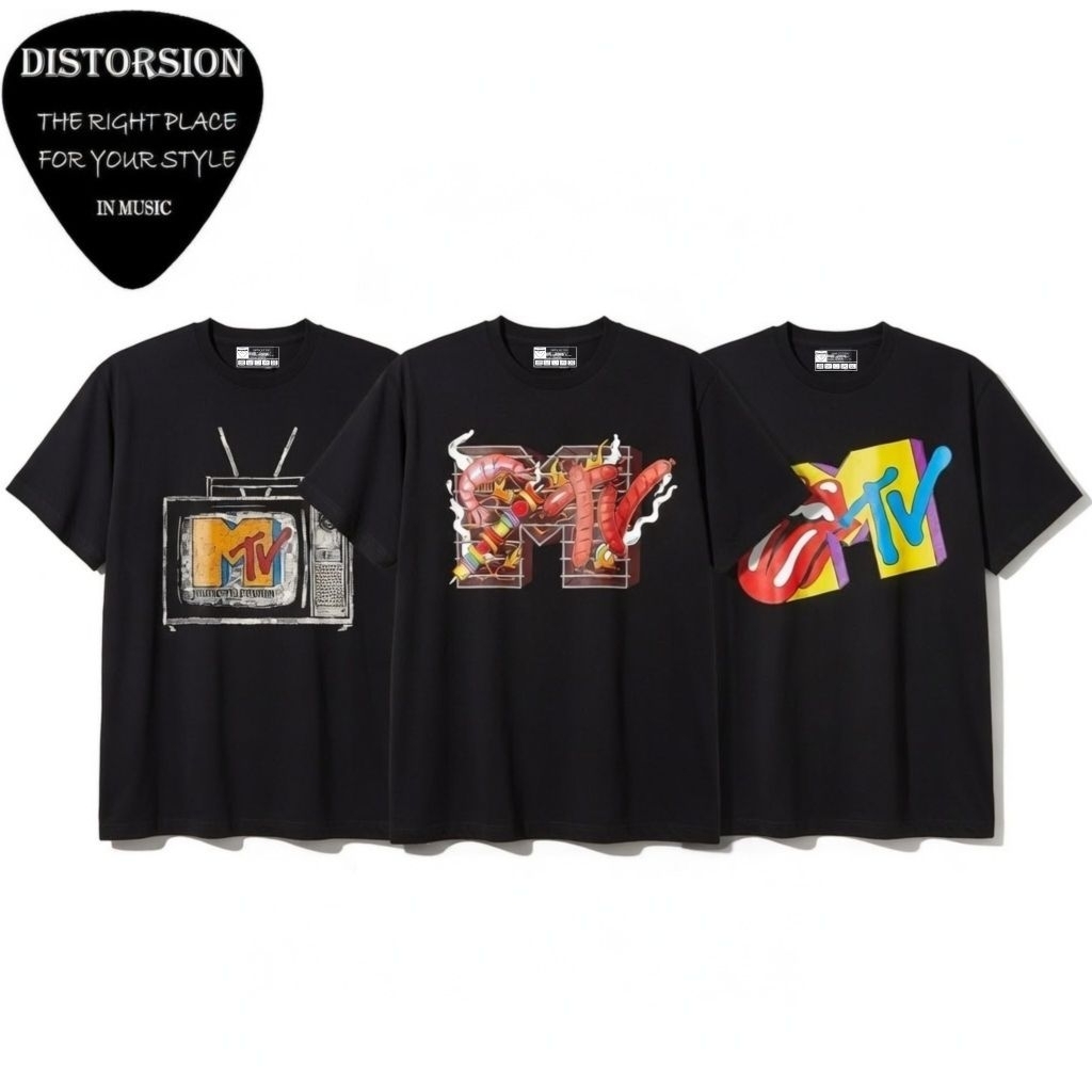 เสื้อยืด KATUN MTV | เสื้อยืดเพลง MTV ผ้าฝ้ายหวี 24s 100%