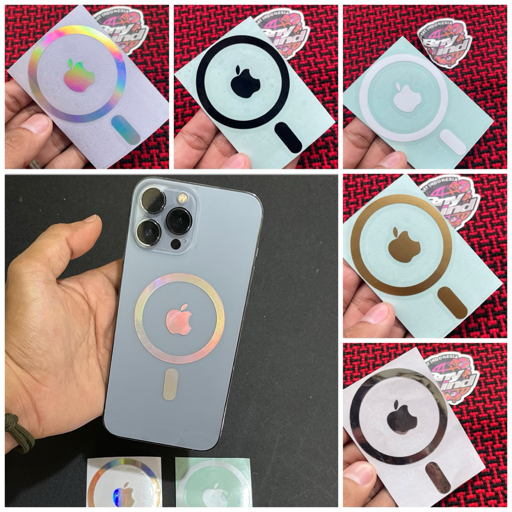 Magsafe Ring วงแหวนแม่เหล็กไร้สาย สติ๊กเกอร์ตัด Iphone