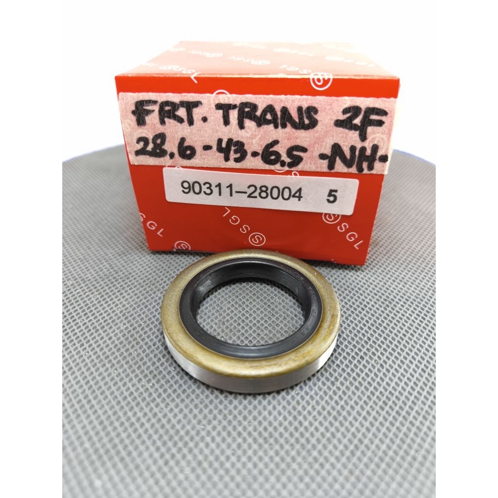 MERAH Toyota Bj40 ซีลเกียร์หน้า 90311-28004 ซีลเกียร์หน้า Toyota Hardtop Diesel Bj40 ยี่ห้อ SGL กล่อ