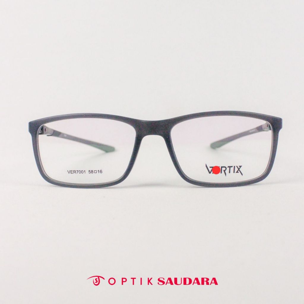 Optik Saudara - Vertix Frame - แว่นตา Sporty Square สําหรับผู้ชาย F VER PL7001 C6 58