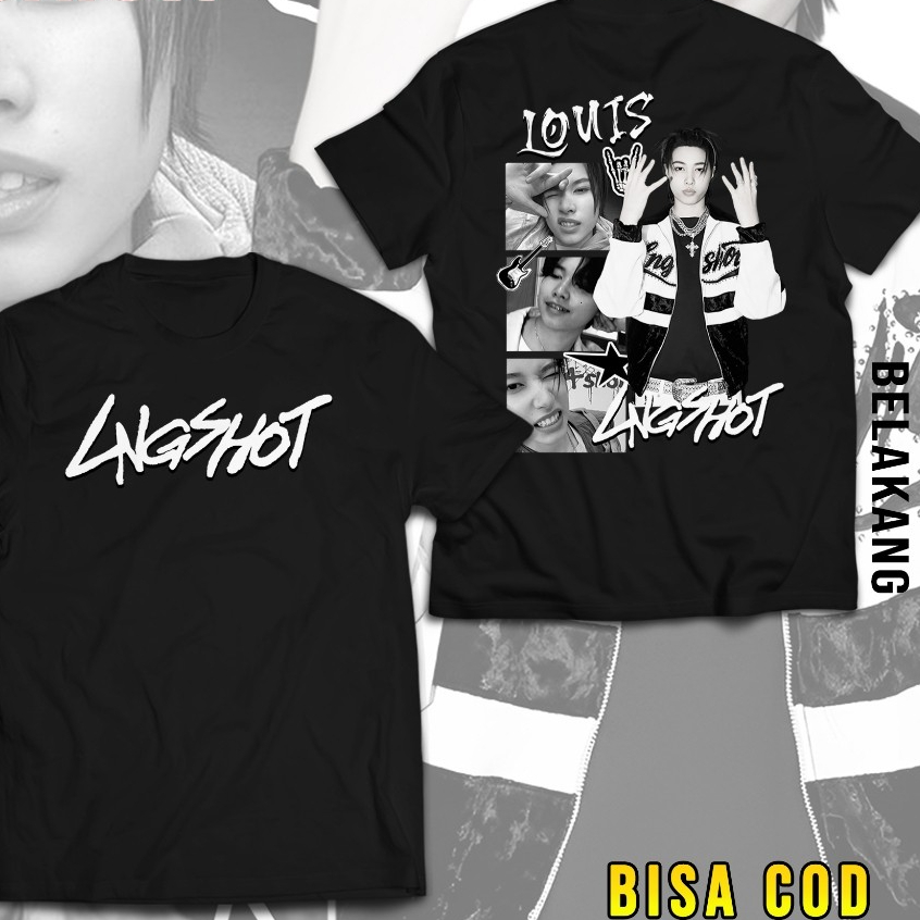 เสื้อยืด Kpopers Louis Moonwalkin Bootleg Y2K พรีเมี่ยมนุ่ม PE30s Sean James Juhoon Keonho
