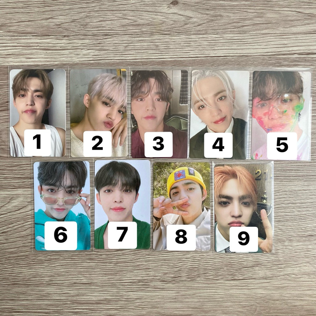 [REPRICE] SEVENTEEN SCUPS PHOTOCARD OFFICIAL svt pc scotups choi seungcheol kkuma cimmu cheol kit ch