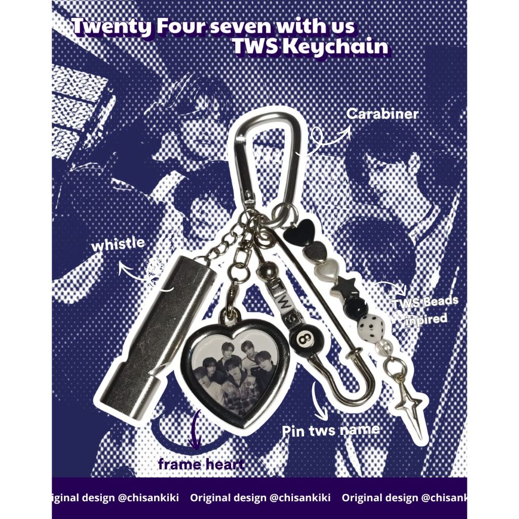 GANTUNGAN พวงกุญแจ KPOP TWS / พวงกุญแจ Shinyu dohon youngjae jihoon kyunmin hanjin / พวงกุญแจยี่สิบส