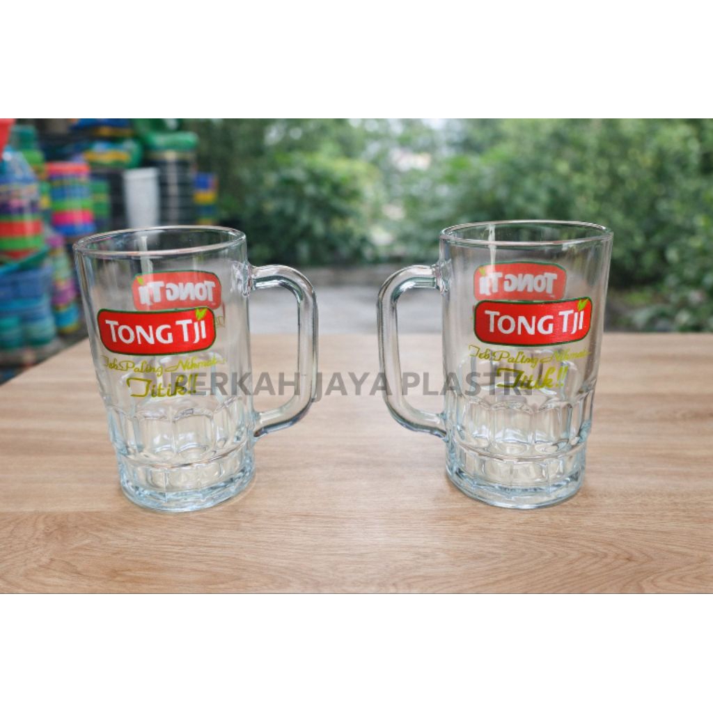 [ 6 ชิ้น ] TANGGUNG GLASS ICE CUPS / TONGJI ICE CUPS