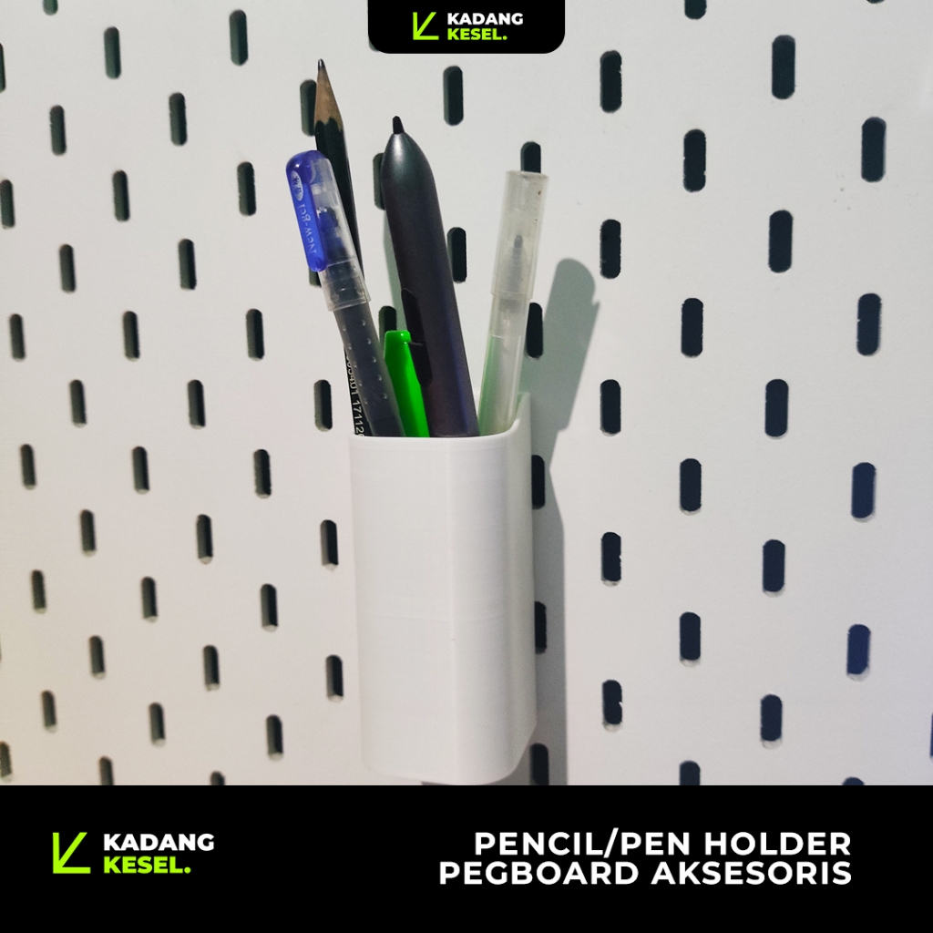 ที่ใส่ดินสอ Pegboard | ภาชนะปากกา Pegboard | SKDIS Pegboard Organizer อุปกรณ์เสริม