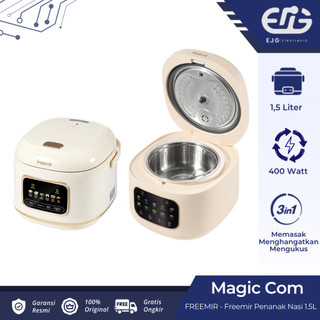 Freemir Rice Cooker Penanak Nasi Anti Lengket Magic Com Serbaguna Hemat Daya Rendah Gula Sehat