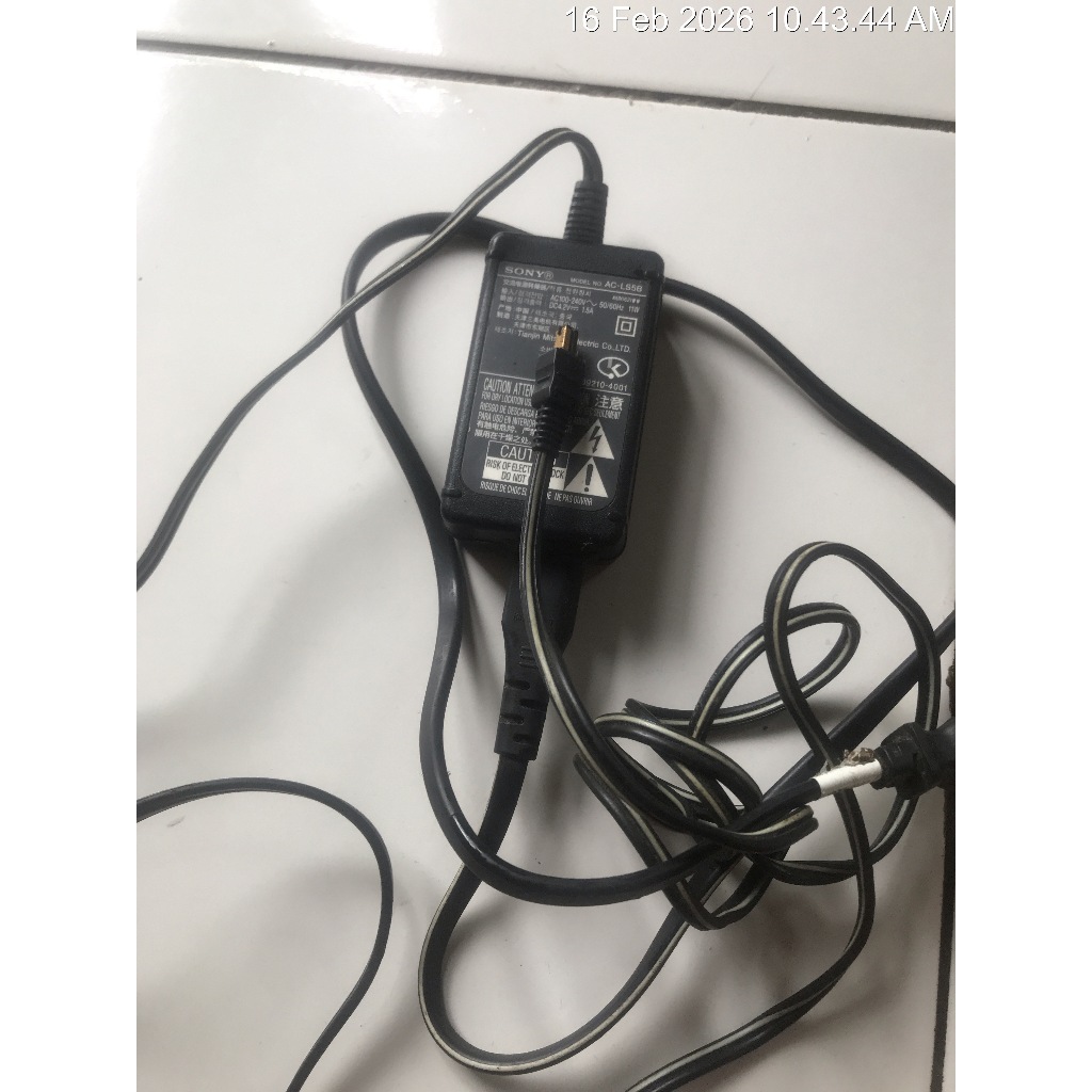 อะแดปเตอร์กล้อง Sony AC-LS5B 4.2V 1.5A