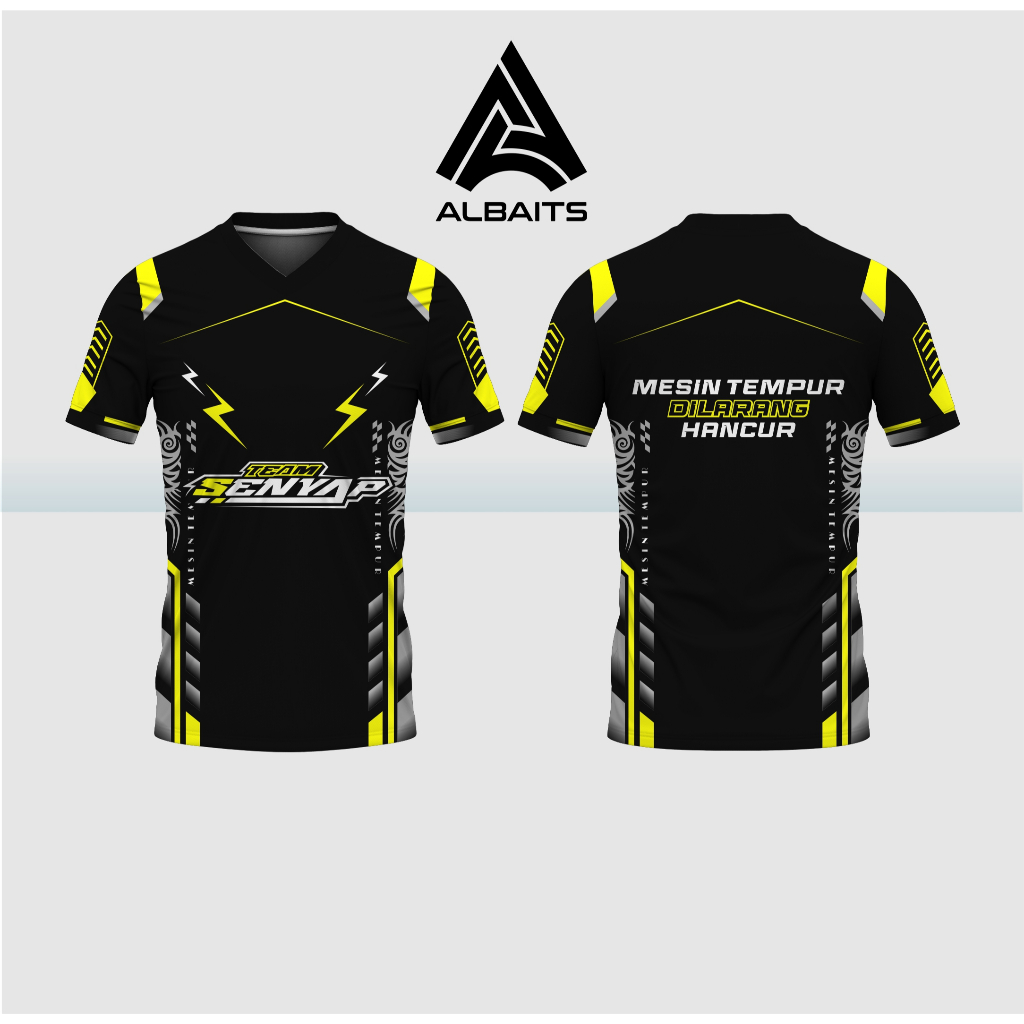ALBAITS Silent Racing Team Jersey / Racing / F1 / Free Custom Name / F1 RACING JERSEY เสื้อยืดที่กํา