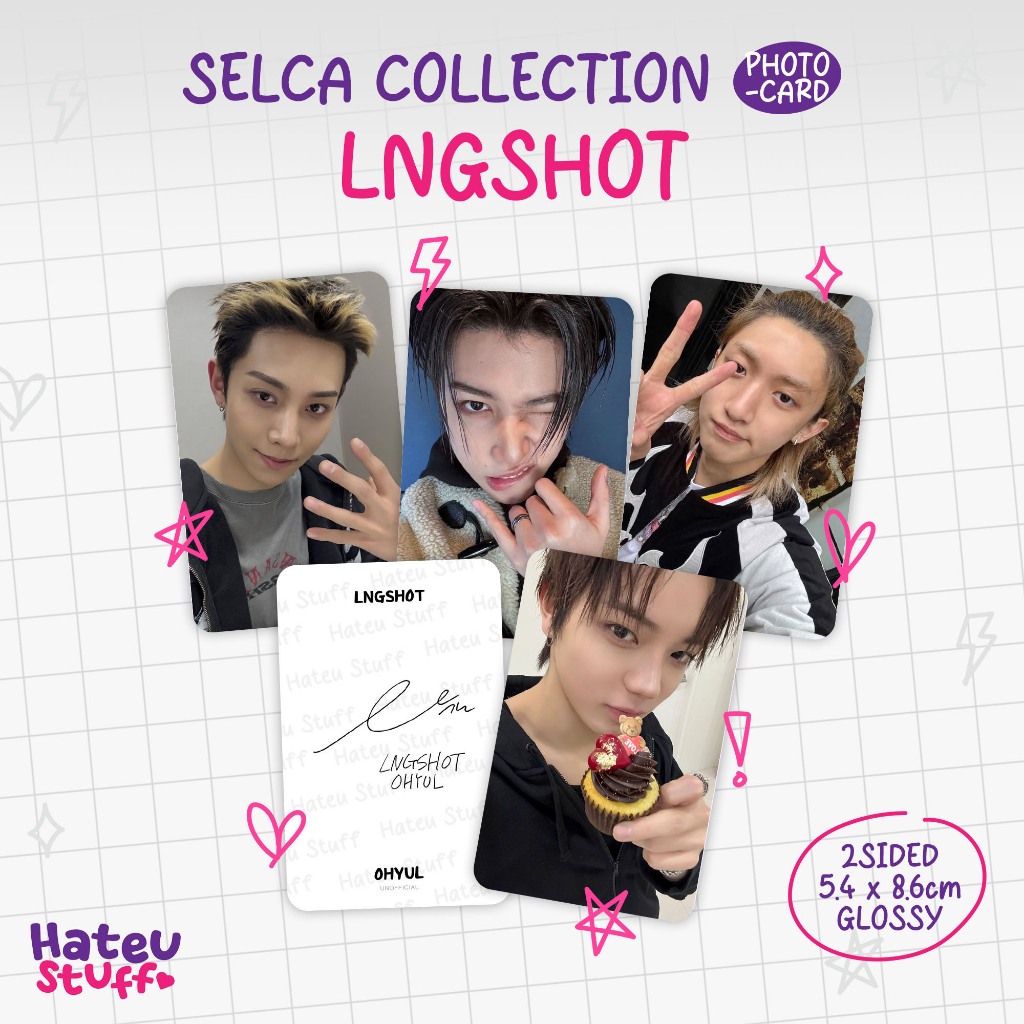 LNGSHOT Uniofficial Photocard Selca Collection 4SHOW, วิทยุ, MUSINSA