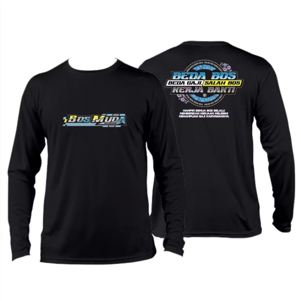 YOUNG BOSS LONG-SLEEVED T-SHIRT - DIFFERENT BOSS, DIFFERENT SALARY