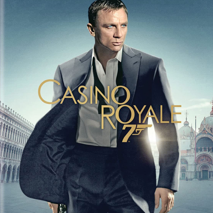 James bond 007 Casino Royale เทปดีวีดีฟิล์มตะวันตก (2006)