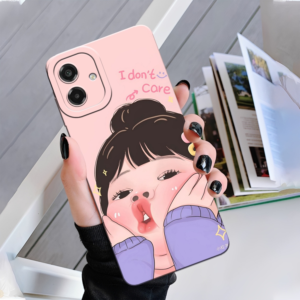 HP ล่าสุด Samsung A07 5G 2026 Softcase - เคสแฟชั่นสําหรับเด็กผู้หญิง - เคส Samsung A07 5G - ซิลิโคนก