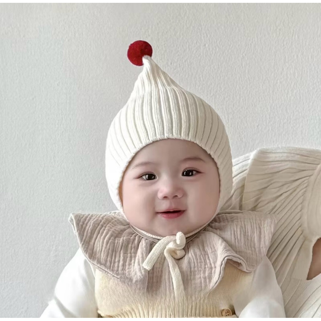 BEANNIE หมวกสําหรับ CHILDREN UNISEX NEWBORN BABY HAT BOY AND GIRLS 154 ถั่วทารกและหมวกทําจาก SOFT, T