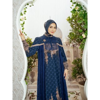 Alcavella - Mayesha Dress | Baju Gamis Wanita Muslim Syari Elegan Modern