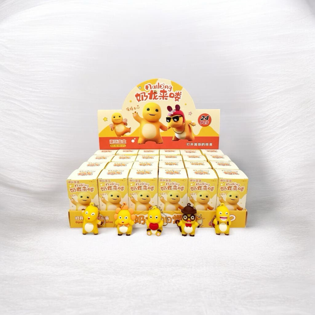 GANTUNGAN 89/168 Blindbox/Blind Box/ Nailong Keychain Nailong pikachu/ minecraft/labubu/ capybara/ เ