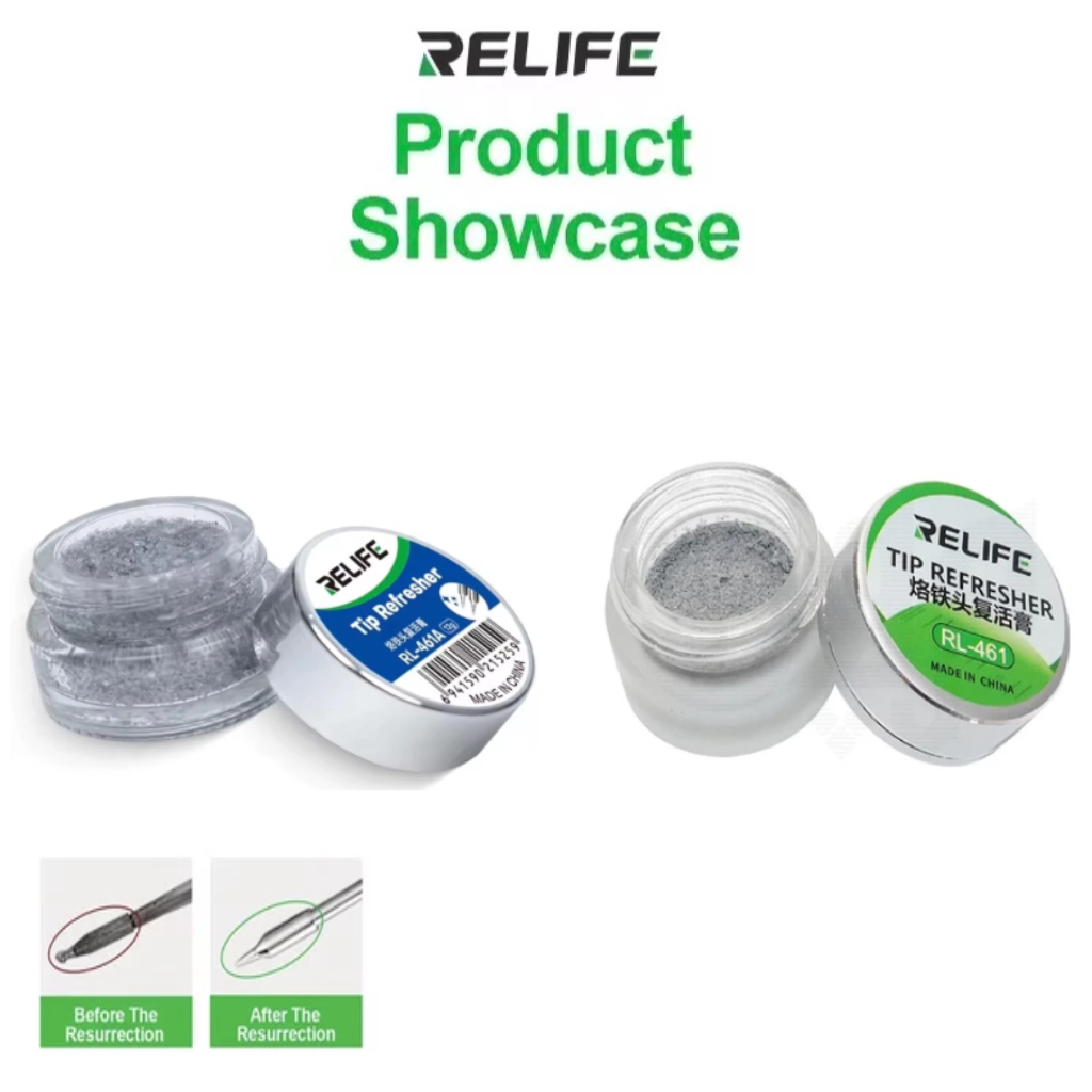 MATA TIP REFRESH RELIFE RL-461 / RELIFE RL-461A น้ํายาทําความสะอาดตาเดิม