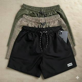 40 Ribu Dapat 3 Pcs Broadshort Pendek Casual Distro Santai Nyaman Katun