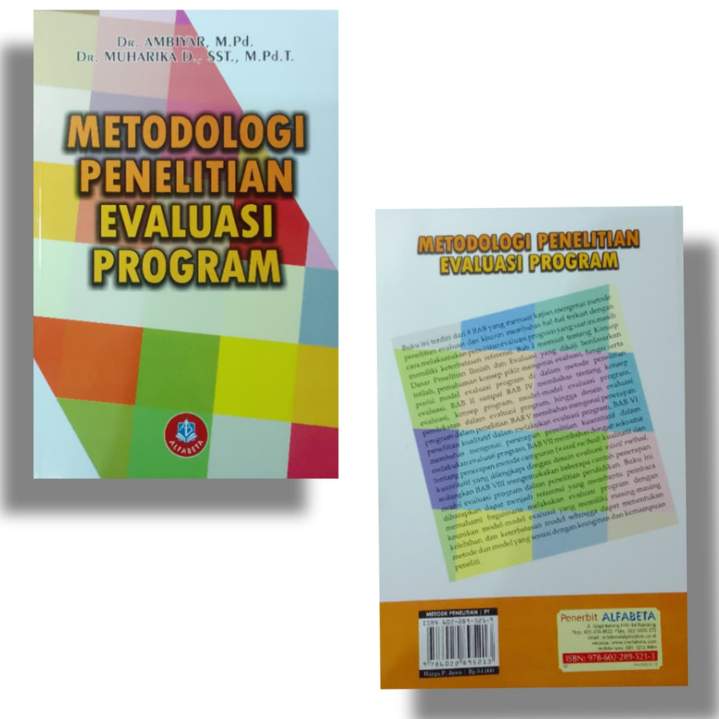 RESEARCH METHODOLOGY EVALUATION PROGRAM ~ ALFABETA
