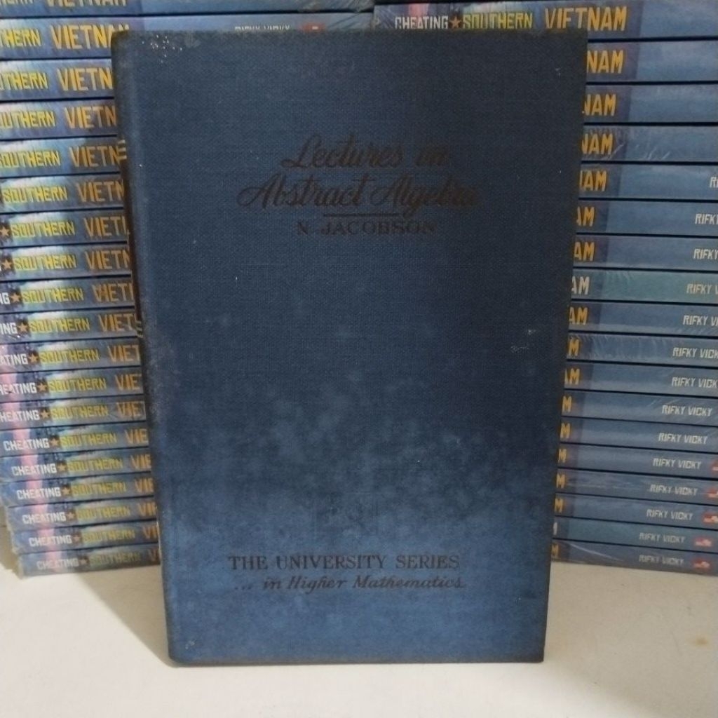 หนังสือต้นฉบับ - LECTURES IN ABSTRACT ALGEBRA BY NATHAN JACOBSTON