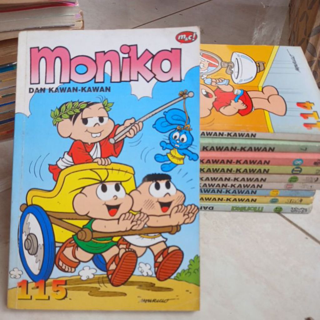 MONIKA AND FRIENDS COMICS