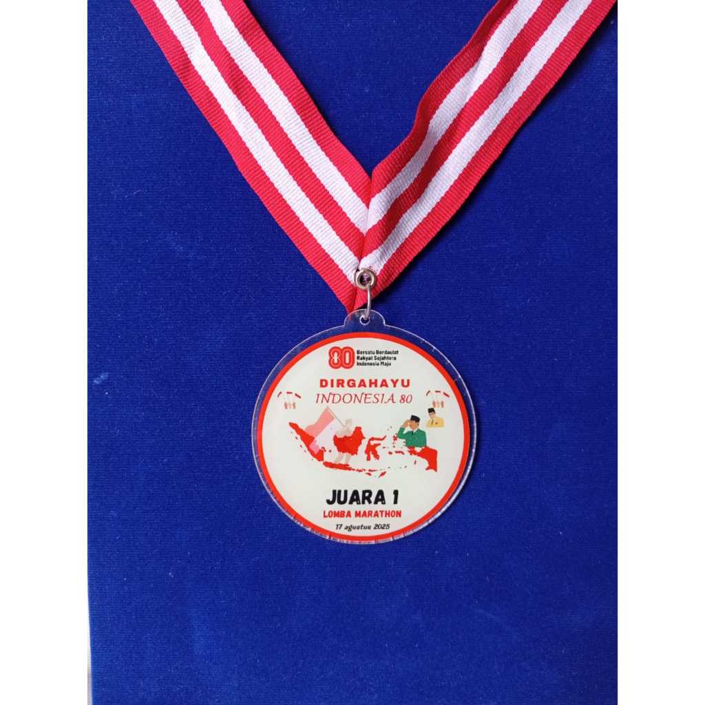 CUSTOM ACRYLIC MEDAL + สายคล้องคอ